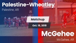 Matchup: Palestine-Wheatley vs. McGehee  2018