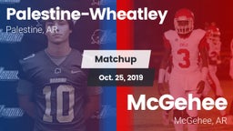 Matchup: Palestine-Wheatley vs. McGehee  2019