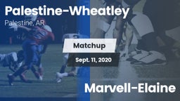 Matchup: Palestine-Wheatley vs. Marvell-Elaine 2020