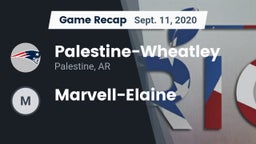 Recap: Palestine-Wheatley  vs. Marvell-Elaine 2020