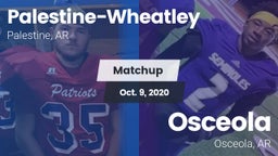 Matchup: Palestine-Wheatley vs. Osceola  2020