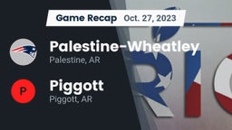 Recap: Palestine-Wheatley  vs. Piggott  2023