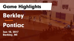 Berkley  vs Pontiac Game Highlights - Jan 10, 2017