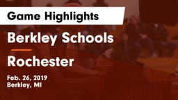 Berkley Schools vs Rochester Game Highlights - Feb. 26, 2019