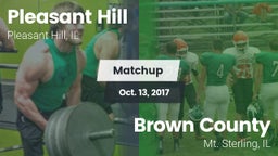 Matchup: Pleasant Hill High vs. Brown County  2017