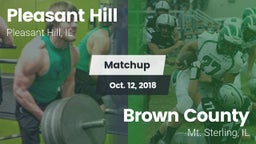 Matchup: Pleasant Hill High vs. Brown County  2018