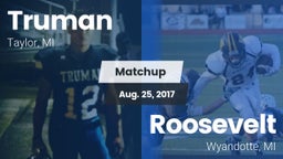 Matchup: Truman  vs. Roosevelt  2017