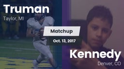 Matchup: Truman  vs. Kennedy  2017