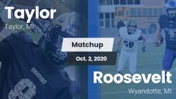 Matchup: Taylor  vs. Roosevelt  2020