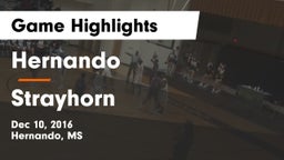 Hernando  vs Strayhorn  Game Highlights - Dec 10, 2016