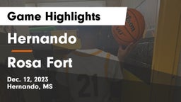 Hernando  vs Rosa Fort  Game Highlights - Dec. 12, 2023