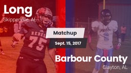 Matchup: Long  vs. Barbour County  2017