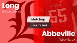 Matchup: Long  vs. Abbeville  2017