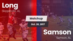 Matchup: Long  vs. Samson  2017