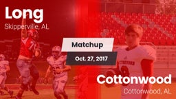 Matchup: Long  vs. Cottonwood  2017