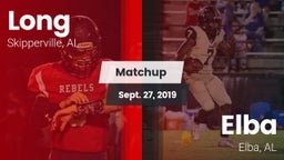 Matchup: Long  vs. Elba  2019