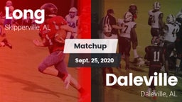 Matchup: Long  vs. Daleville  2020