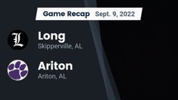 Recap: Long  vs. Ariton  2022