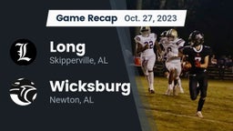 Recap: Long  vs. Wicksburg  2023