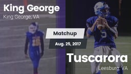 Matchup: King George High vs. Tuscarora  2017