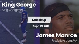 Matchup: King George High vs. James Monroe  2017