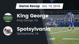 Recap: King George  vs. Spotsylvania  2018