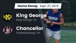 Recap: King George  vs. Chancellor  2019