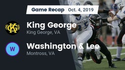 Recap: King George  vs. Washington & Lee  2019