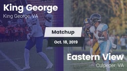 Matchup: King George High vs. Eastern View  2019