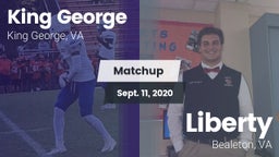 Matchup: King George High vs. Liberty  2020