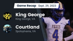 Recap: King George  vs. Courtland  2023