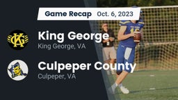 Recap: King George  vs. Culpeper County  2023