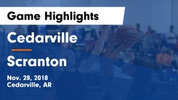 Cedarville  vs Scranton  Game Highlights - Nov. 28, 2018