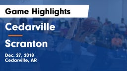Cedarville  vs Scranton  Game Highlights - Dec. 27, 2018
