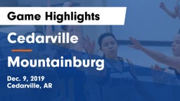 Cedarville  vs Mountainburg  Game Highlights - Dec. 9, 2019