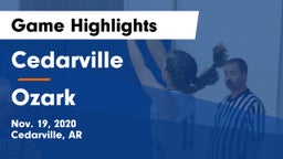 Cedarville  vs Ozark  Game Highlights - Nov. 19, 2020