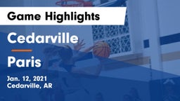 Cedarville  vs Paris  Game Highlights - Jan. 12, 2021
