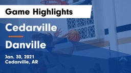 Cedarville  vs Danville  Game Highlights - Jan. 30, 2021