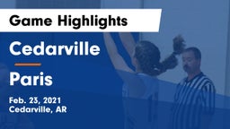 Cedarville  vs Paris  Game Highlights - Feb. 23, 2021