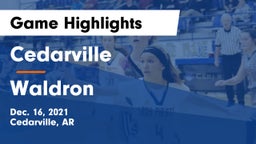 Cedarville  vs Waldron  Game Highlights - Dec. 16, 2021