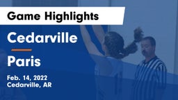 Cedarville  vs Paris  Game Highlights - Feb. 14, 2022
