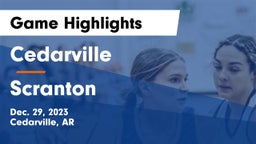 Cedarville  vs Scranton  Game Highlights - Dec. 29, 2023