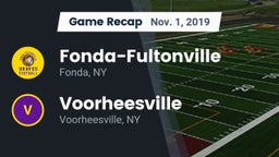 Recap: Fonda-Fultonville  vs. Voorheesville  2019