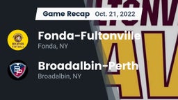 Recap: Fonda-Fultonville  vs. Broadalbin-Perth  2022