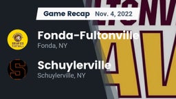 Recap: Fonda-Fultonville  vs. Schuylerville  2022