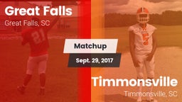 Matchup: Great Falls vs. Timmonsville  2017