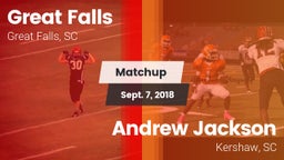 Matchup: Great Falls vs. Andrew Jackson  2018