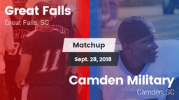 Matchup: Great Falls vs. Camden Military  2018