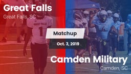 Matchup: Great Falls vs. Camden Military  2019