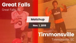 Matchup: Great Falls vs. Timmonsville  2019